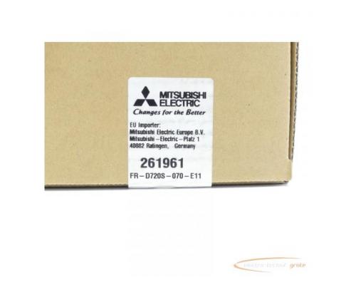 Mitsubishi FR-D720S-070-E11 Frequenzumrichter SN:V7Y38Y021 - ungebraucht! - - Bild 2