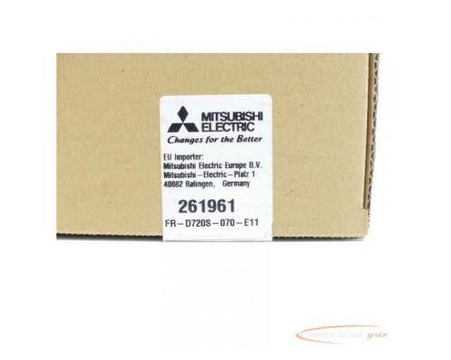 Mitsubishi FR-D720S-070-E11 Frequenzumrichter SN:V7Y38Y097 - ungebraucht! - - Bild 2
