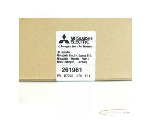 Mitsubishi FR-D720S-070-E11 Frequenzumrichter SN:V7Y391044 - ungebraucht! - - Bild 2