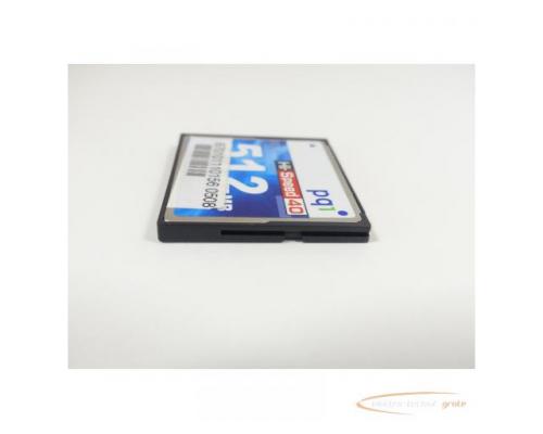 CompactFlash pq1 Hi-Speed 40 Karte 512 MB 870101110156 0508 - Bild 3