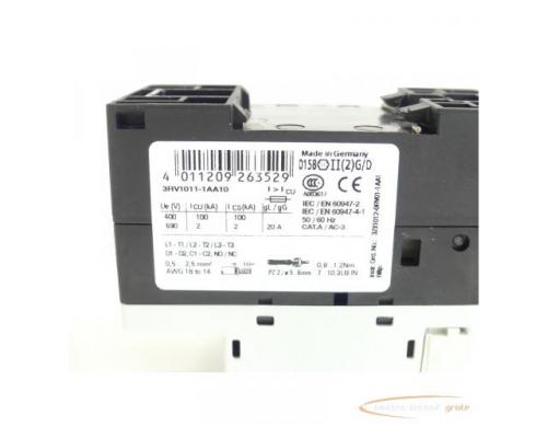 Siemens 3RV1011-1AA10 Leistungsschalter 1,1 - 1,6 A max. + 3RV1901-1D - Bild 5