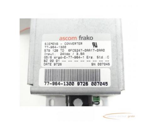 Siemens / ascom 6FC5247-0AA17-0AA0 / 77-964-1300 Converter E-Stand: C SN:007045 - Bild 5