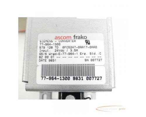 Siemens / ascom 6FC5247-0AA17-0AA0 / 77-964-1300 Converter E-Stand: C SN:007727 - Bild 5