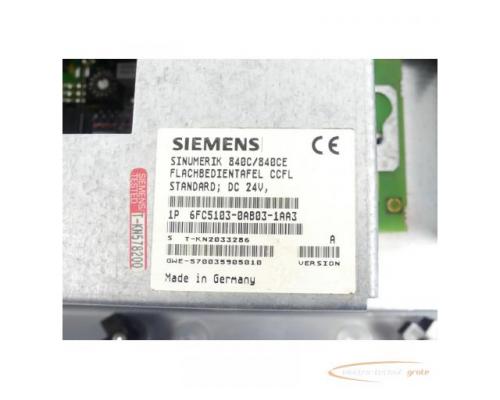 Siemens 6FC5103-0AB03-1AA3 Flachbedientafel Version: A SN:T-KN2033286 - Bild 5