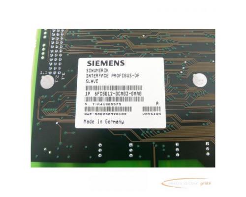 Siemens 6FC5012-0CA03-0AA0 Interface Version A SN:T-K41005579 - Bild 4