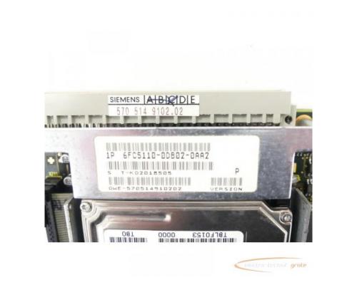 Siemens 6FC5110-0DB02-0AA2 MMC-CPU Version: P SN:T-KO2018505 - Bild 5