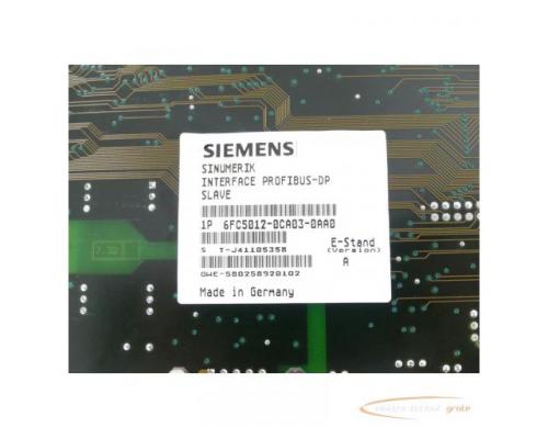 Siemens 6FC5012-0CA03-0AA0 Interface Version: A SN:T-J41105358 - Bild 4