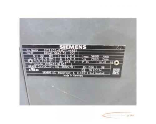 Siemens 1FT6105-8AC71-4AB1 Synchron-Servomotor SN:YFD7642994301001 - Bild 4