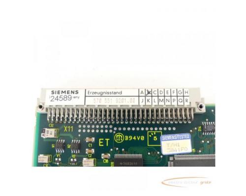 Siemens 6FC5112-0DA01-0AA0 Interface E-Stand: B SN:24589 - Bild 4