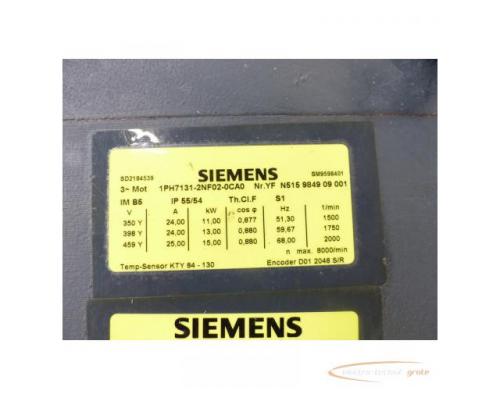 Siemens 1PH7131-2NF02-0CA0 Kompakt-Asynchronmotor SN:YFN515984909001 - Bild 4