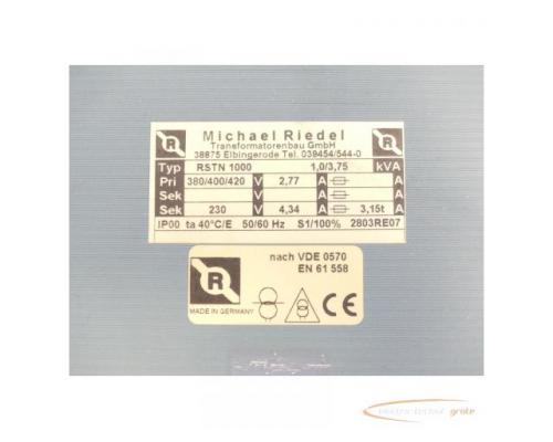 Michael Riedel RSTN 1000 Transformator - Bild 3