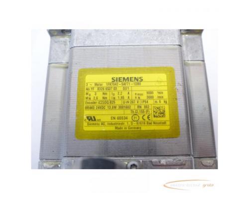 Siemens 1FK7042-5AF71-1DB0 Servomotor SN:YFB326653703001 -neuwertig- - Bild 4