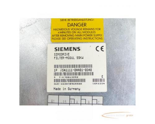 Siemens 6SN1111-0AA01-0DA0 Filter-Modul SN:T-K32013292 Version E - Bild 4