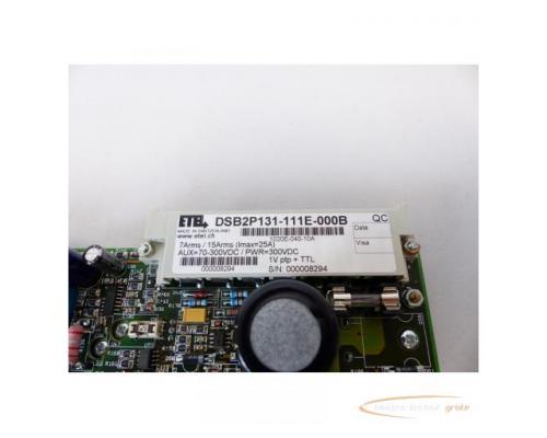 ETEL DSB2 Digital Servo Amplifier Controller DSB2P131-111E-000B SN:000008294 - Bild 5