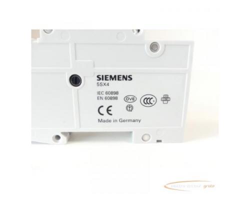 Siemens 5SX41 C4 ~230/400V Leistungsschutzschalter - Bild 4