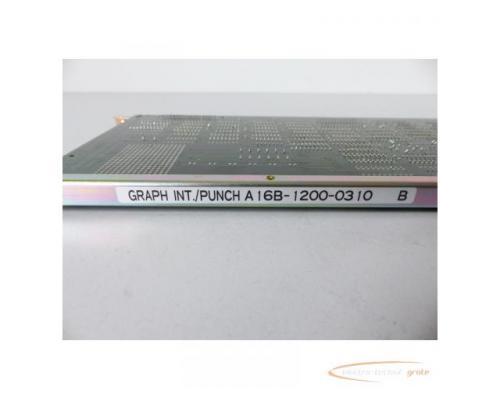 Fanuc A16B-1200-0310 / 03B Board GRAPH INT./PUNCH - Bild 5