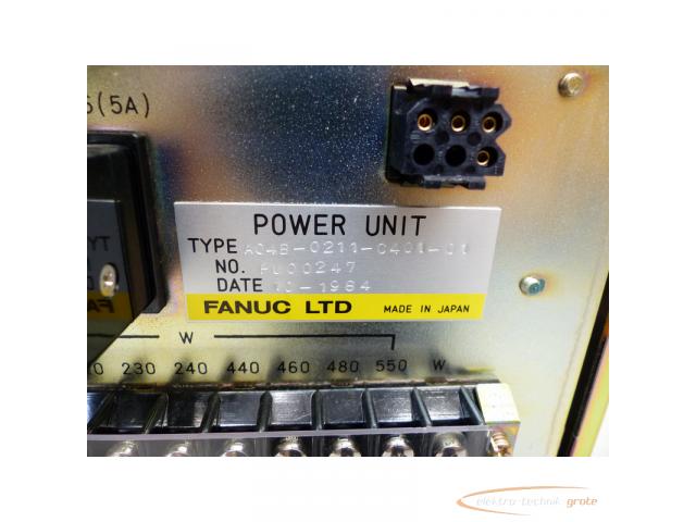 Fanuc A04B-0211-C401-01 Power Unit SN:PU00247 - 4