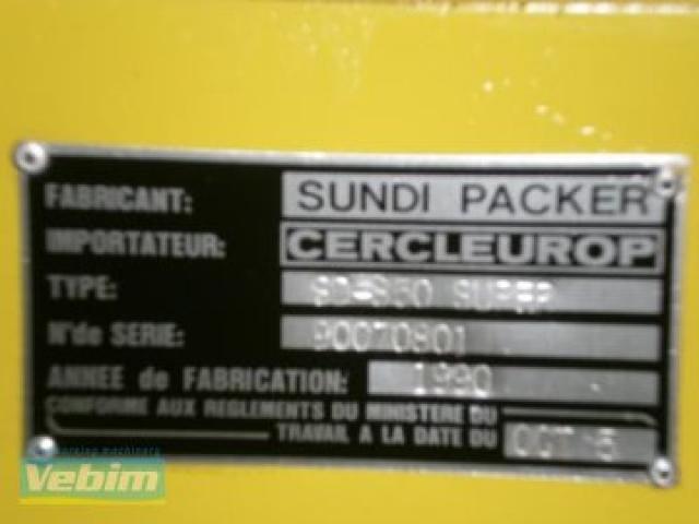 CERCLEUROP - SUNDI PACKER SD-850 SUPER Umreifungsmaschine fur Verpackung - 5