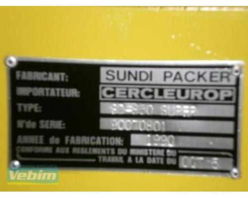 CERCLEUROP - SUNDI PACKER SD-850 SUPER Umreifungsmaschine fur Verpackung - Bild 5