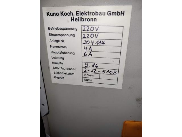 Heilbronn Maschinenbau pneumat. Vorschub PVZ 500/500 - 8