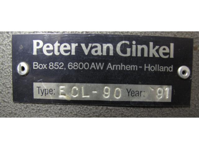 Rarität Motorbetriebene Lithografiepresse Peter van Ginkel Modell L-90 Motor - 3