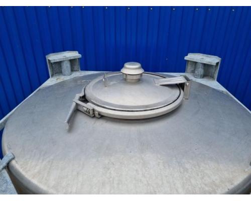 Edelstahlbehälter Tank mit Isolierung 1070L - Bild 9