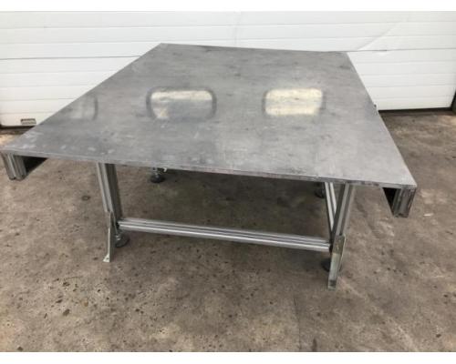 1800 x 1360 Werkbank, Tisch aus Aluminiumprofil Aluminiumtisch - Bild 3