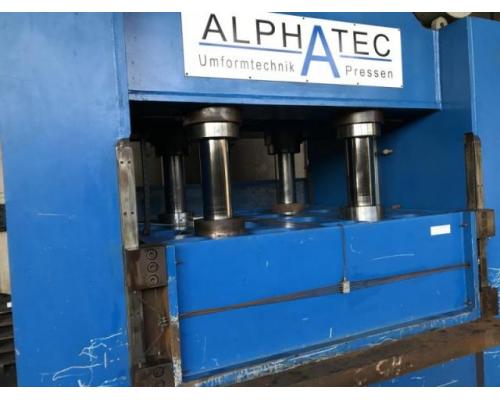 ALPHA TEC -- ALPHATEC RPS 5000 Doppelständer - Hydraulikpresse - Bild 4