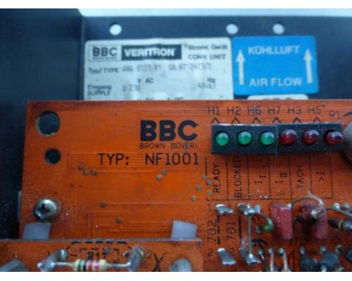 BBC / ABB Veritron AND 6131 V1 Doppel- Stromrichter, Gleichstromregler Stromrich - Bild 5