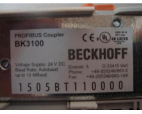 BECKHOFF BK 3100 / DP/FMS Profibus Coupler + Zubehör (Bus Koppler) - Bild 5
