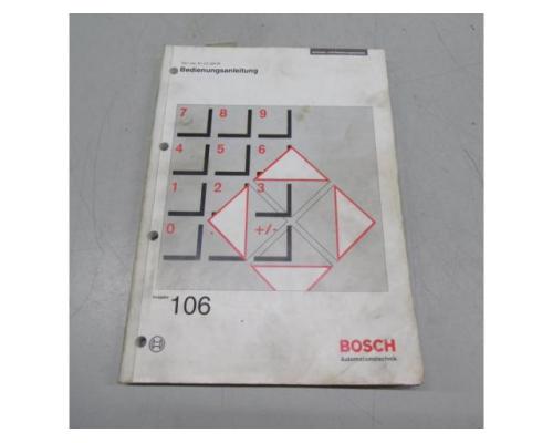 BOSCH CC 220 Handbuch Komplettsatz für BOSCH CC 220 Steuerung b - Bild 4