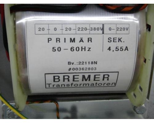 BREMER MT 21 Transformator, Trenntrafo - Bild 2