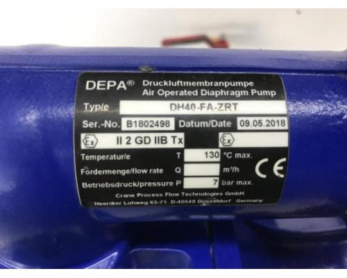 DEPA DH40-FA-ZRT Doppelmembranpumpe mit Druckluftantrieb Druckluft- - Bild 5