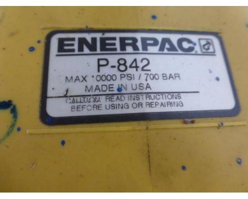 ENERPAC P-842 Hydraulische Handhebelpumpe, Hydraulikhandpumpe, M - Bild 6