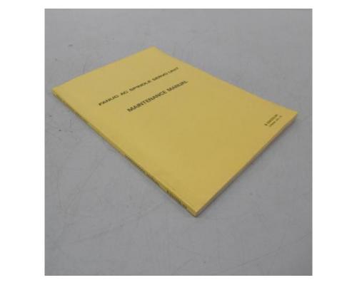 FANUC AC Spindle Servo / Motor series Handbuch, Betriebsanleitung, Bedienungsanleitung, - Bild 2