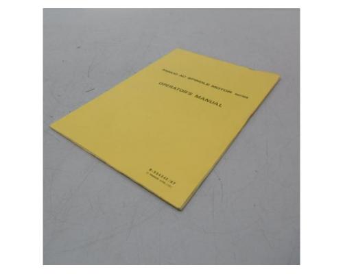 FANUC AC Spindle Servo / Motor series Handbuch, Betriebsanleitung, Bedienungsanleitung, - Bild 6