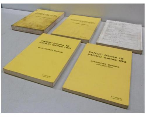 FANUC Series 15 / 150 / 15-TA / 15-TTA / 15-TF /15-TTF Handbuch Satz, Betriebsanleitung, Bedienungsa - Bild 1