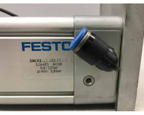 FESTO DNCKE-63-480-PPV-A Pneumatik Zylinder, Kompaktzylinder Druckluftzylin - Bild 6