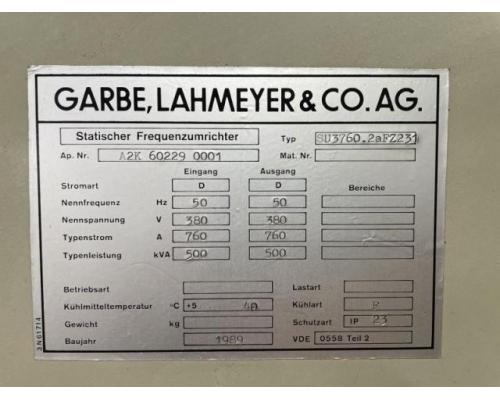 GARBE LAHMEYER & Co. AG SU3760.2aFZ231 Statischer Frequenzumrichter 3 Phasen Antriebsregl - Bild 5