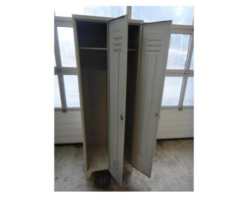 Garderobenschrank, Umkleidespind mit 2 Türen