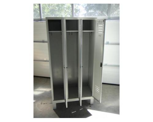 Garderobenschrank, Umkleidespind mit 3 Türen - Bild 2