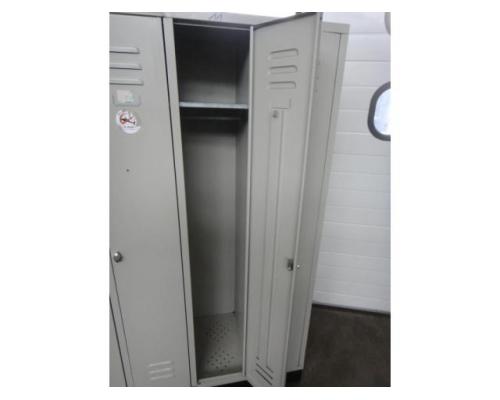 Garderobenschrank, Umkleidespind mit 4 Türen - Bild 3