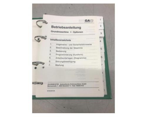 GILDEMEISTER GAC / GAC65 Betriebsanleitung, Bedienungsanleitung, Handbuch, - Bild 1