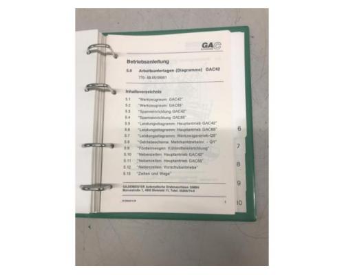 GILDEMEISTER GAC / GAC65 Betriebsanleitung, Bedienungsanleitung, Handbuch, - Bild 3