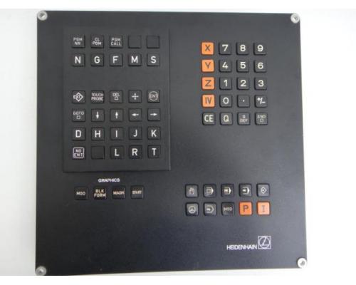 Heidenhain TE 355 Tastatur, Bedienfeld, Bedienpult, Maschinensteuert - Bild 1