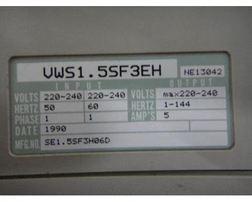 HFC-VWS1.5SF3EH Hitachi Frequenzumrichter Transitor Inverter - Bild 4