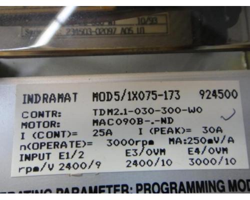 INDRAMAT TDM 2.1-30-300-W1 AC-Servoantrieb - Bild 2