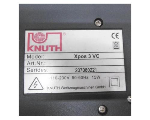 KNUTH Xpos 3 VC 3-Achsen Digitalanzeige, Positionsanzeige, Vor- Rü - Bild 3