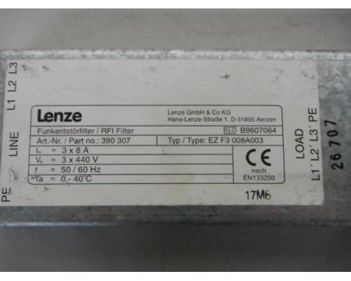 LENZE EZ F3 008A003 Entstörfilter, RFI Filter - Bild 2