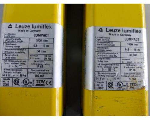 LEUZE LUMIFLEX Compact Mehrstrahl- Sicherheits- Lichtschranke - Bild 6